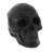 Cisne 6" White Ceramic Skull Tabletop Sculpture-1280186387