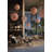 Luminaire suspendu sphère 1 lumière DEL Nans-70977602
