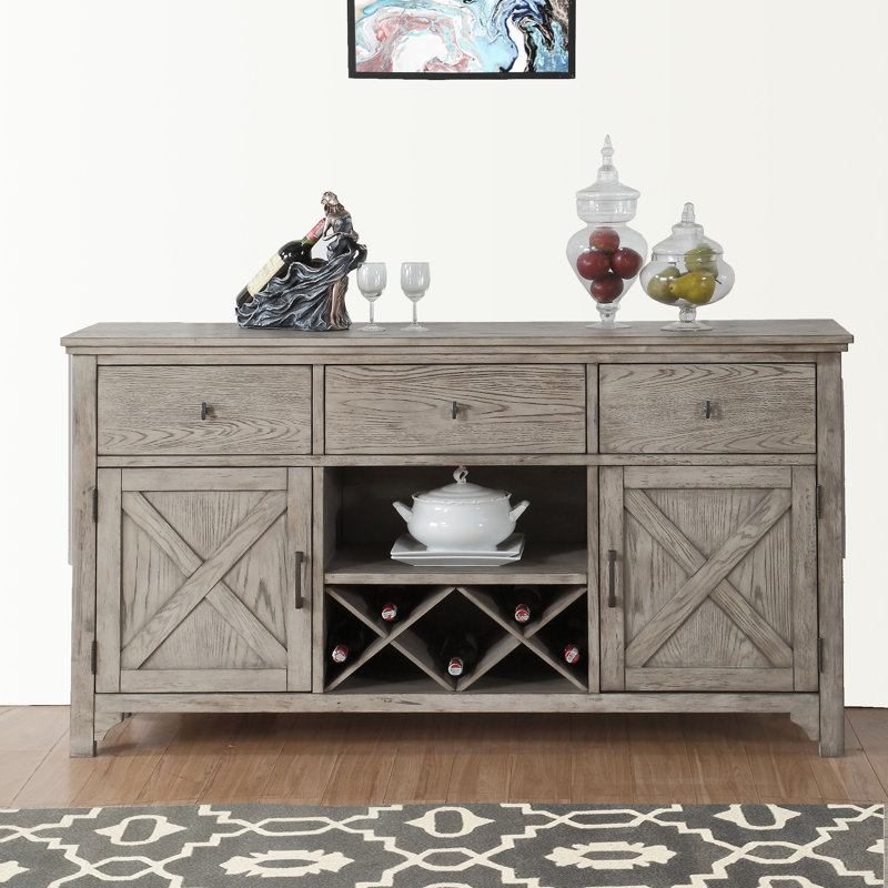 Table buffet en bois Ballsallagh
