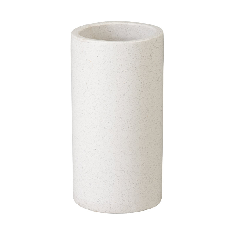 Porte-parapluies Terrazzo, H 19 po x l 10 po x P 10 po, Blanc terrazzo
