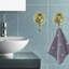 Crochets à ventouse robustes pour la douche et la salle de bain - Crochets à vide réutilisables avec une forte adhérence, aucun perçage requis, idéal pour les serviettes et les décorations-114491727