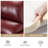 Anre Genuine Leather Recliners with Nailhead Trim-1543531480