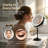 8"Makeup Mirror With 1X/10X Magnification Height Adjustable LED Makeup Mirror-1726396966