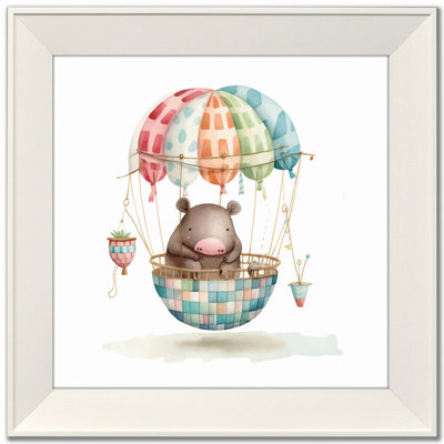 Toile hippopotame