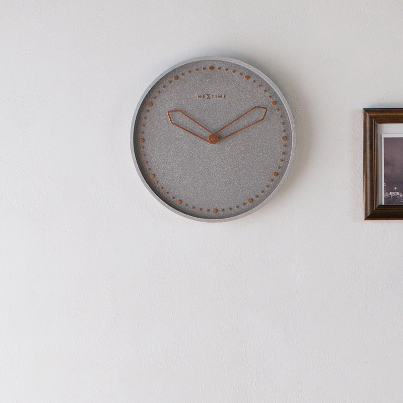 Wall Clock, Grey