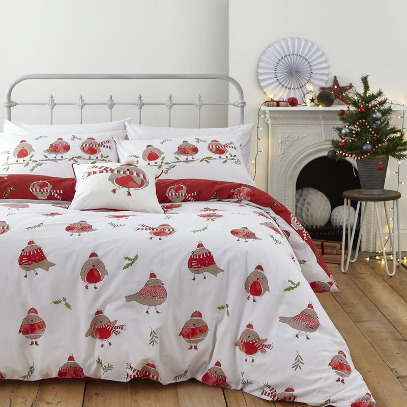 Robins Cushion Cover
