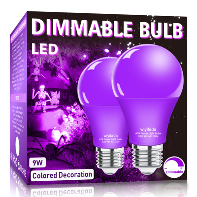 Purple Light Bulbs