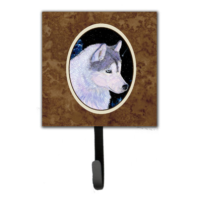 Porte-laisse husky et crochet à clé sibérie