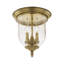 Plafonnier encastré 3 lumières 11,5 po Aaven-16518478