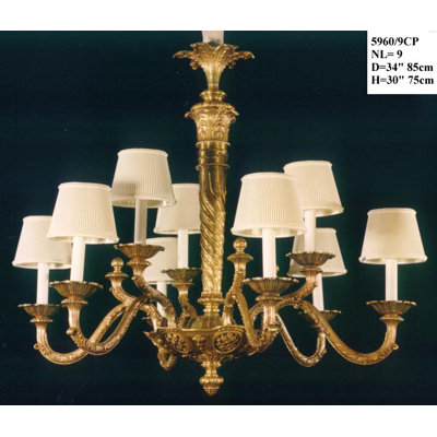 Cowie 9 - Light Shaded Chandelier