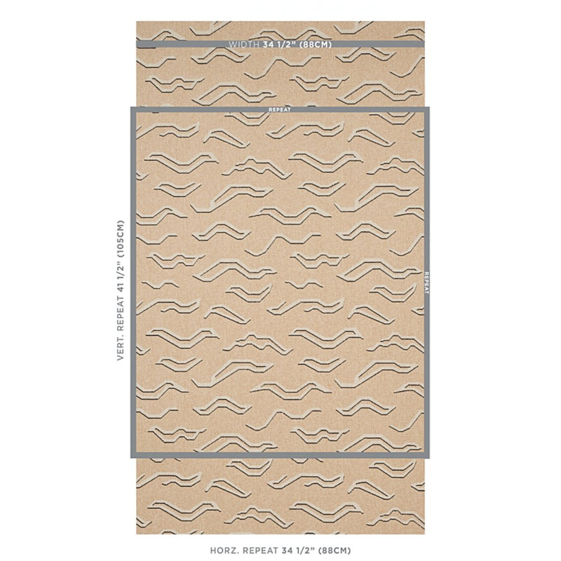 Kata Sisal Wallpaper, Oatmeal