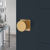 2.34375 X 2.5625 X Lifetime (PVD) Satin Brass Square