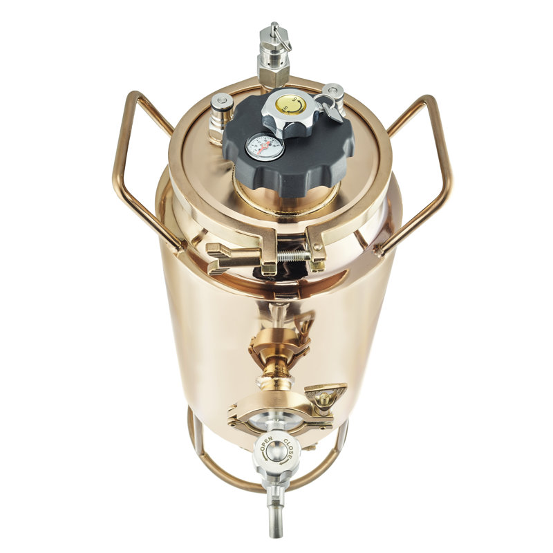 128oz. Stainless Steel Growler, Rose Gold