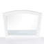 Miroir pour salle de bain, blanc