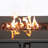 25" H X 42" W Steel Outdoor Fire Pit Table With Lid-1152760465