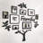 Family Tree Picture Frame Wall Decor Set