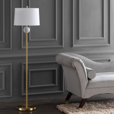 Marple 60'' Brass Gold Traditional Floor Lamp