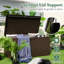 Coffre de terrasse verrouillable 130 gallons Topbuy