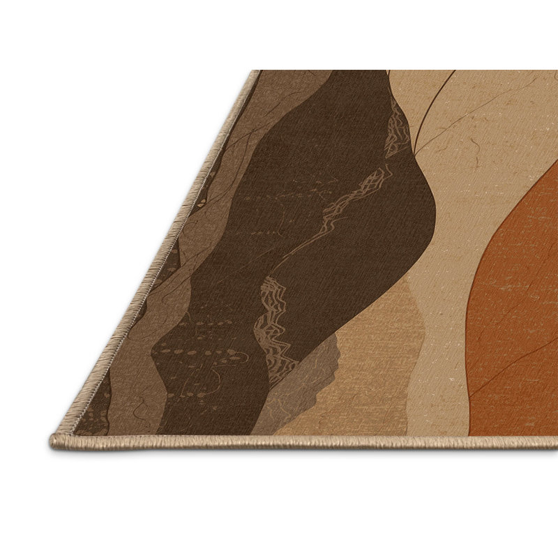 Dawn's Edge Rug, Square 4'