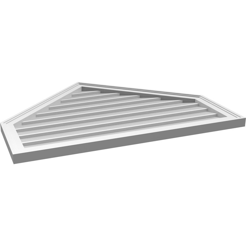 Ventilateur à pignon en uréthane non-fonctionnel Signature, H 30 po x l 38 po x P 1,5 po