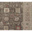 Tapis noir et ivoire de haute qualité noué à la main