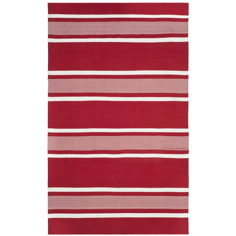Harborview Flatweave Striped Area Rug, Rectangle 5' x 8'
