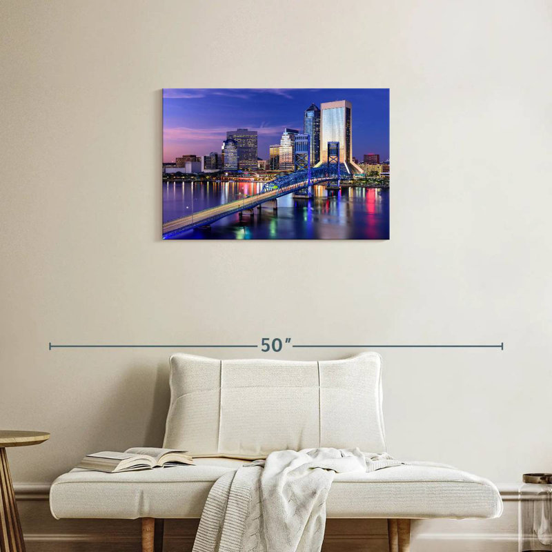 Paysage urbain Sirci Jacksonville, H 20 po x l 30 po