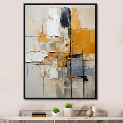 Abstract Assemblage IV - Abstract Collages, impression d'art mural