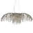 Montriel 12 - Light Steel Dimmable Tiered Chandelier-1357263441