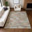 Machine Washable Indoor/Outdoor Jenning ACN2266 Stripes Rug-1104915074