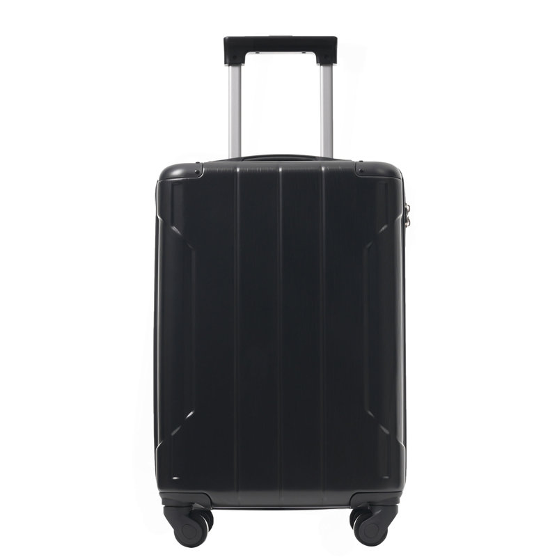 Valise rigide, valise légère en ABS durable avec roulettes doubles, verrou TSA, bagage de transport de 20 pouces