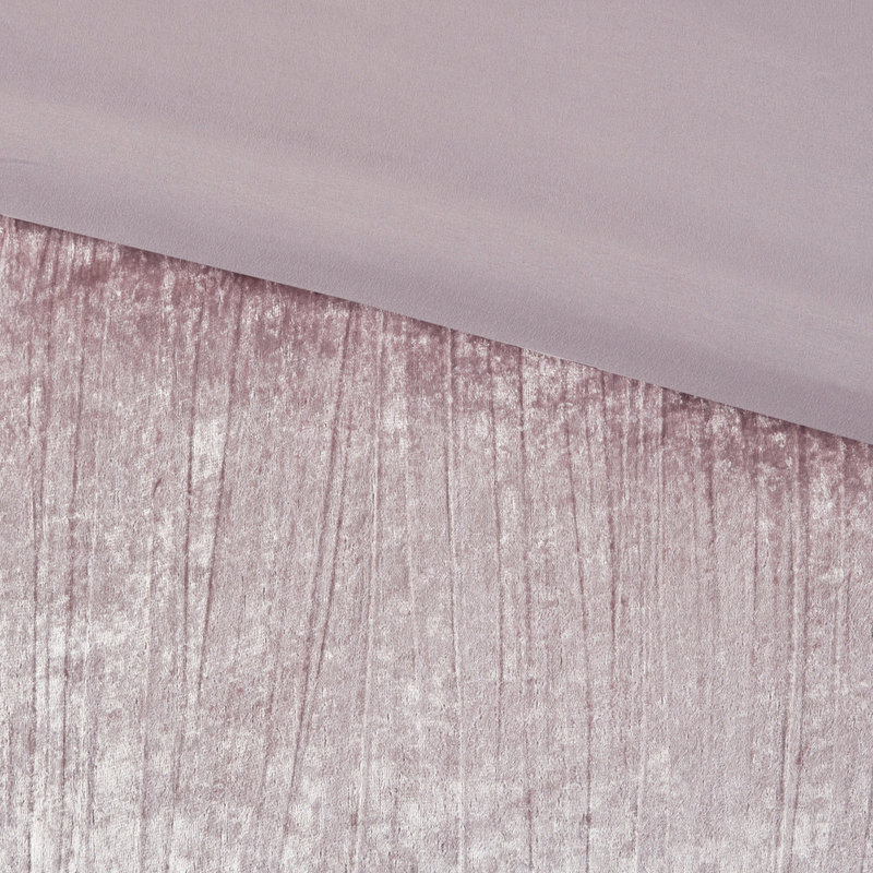 5 Piece Crinkle Comforter Set Blush, King Comforter