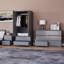 3 Piece Bedroom Set (2 Drawer Bedside Chest, 6 Drawer Chest, 2 Door 2 Drawer Wardrobe), (100% FSC)-1249830341
