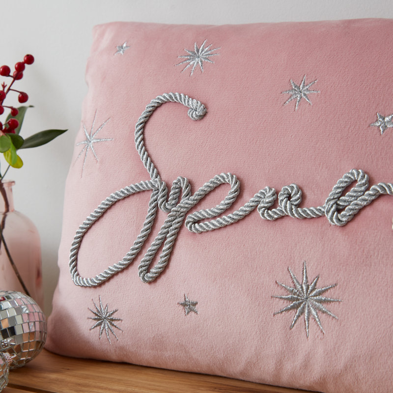 Soft Touch Christmas Sparkle Cushion