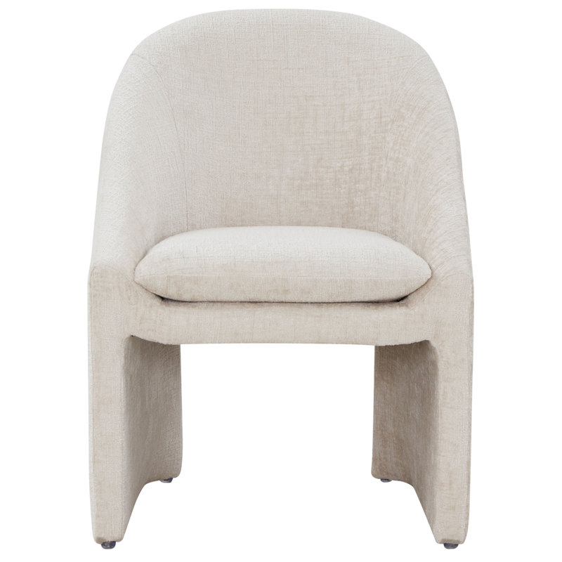Kagan Chenille Dining Chair, Beige