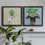 «Playful Nature», ensemble de 2 peintures sur toile encadrées-937443770-937443771