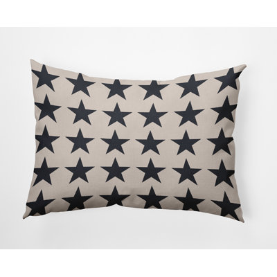 Geometric Outdoor Reversible Throw Pillow