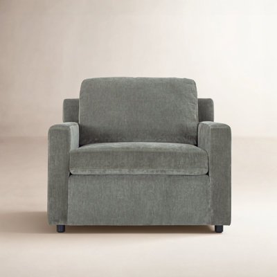 34" W Polyester Armchair