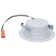 10 Watt LED High Output Downlight Retrofit 4 Inch 27K/30K/35K/40K/50K CCT Selectable Round White Finish