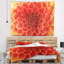 Tapisserie florale orange-28485943