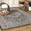 Tapis intérieur / extérieur gris / noir Moten-946275135