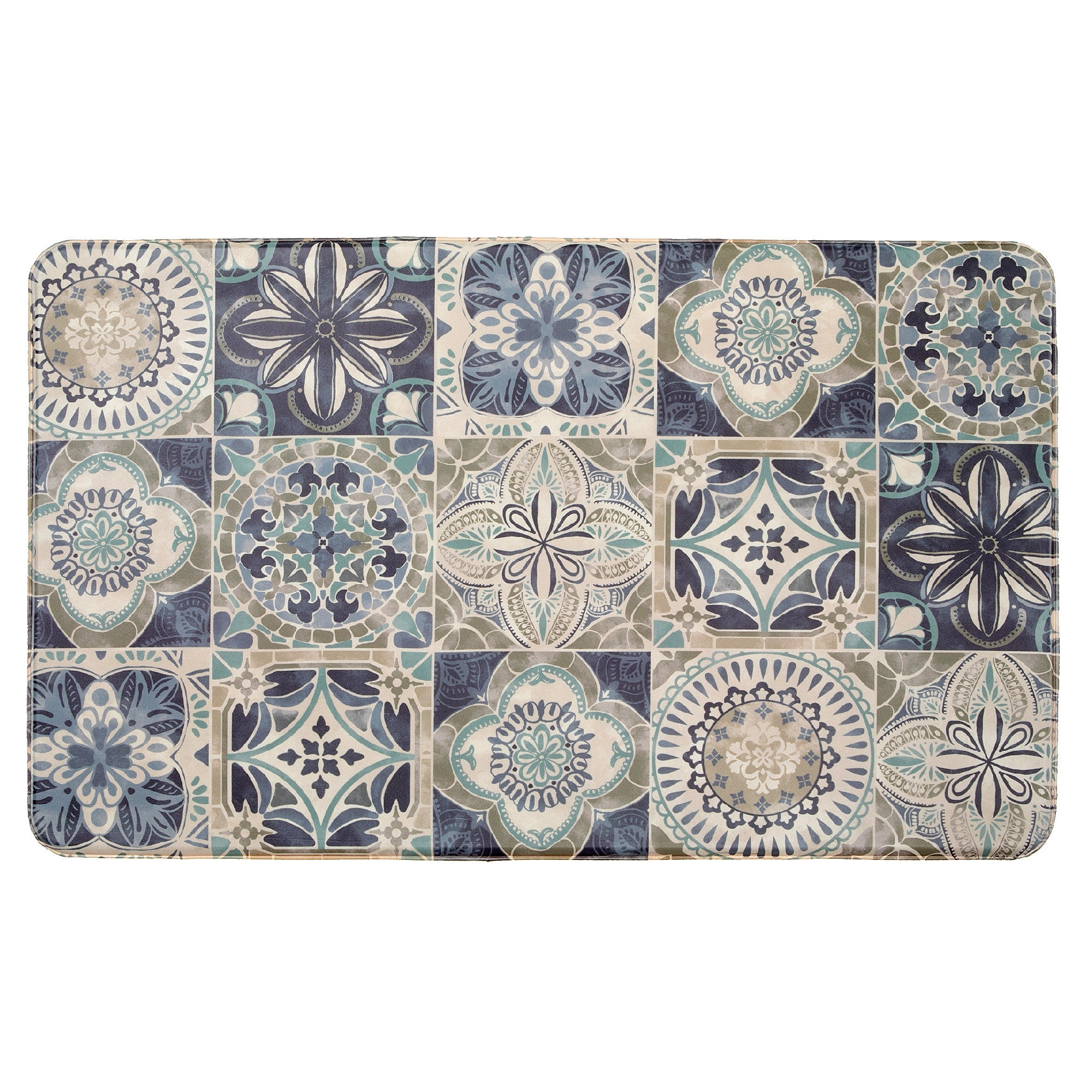 The Holiday Aisle® Andan Memory Foam Kitchen Mat Wayfair