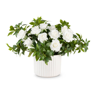 Lucienne Realtouch Rosebush Arrangement