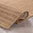 Geometric Border Sand/Natural Easy-Care Jute-Style Indoor/Outdoor Flat Woven Area Rug-423962460-423962457