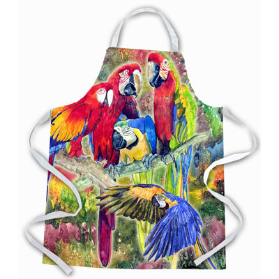 Tablier de tête de perroquet perroquet