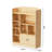 Cube Bookshelf, Modern Bookcase With 7 Cubbies And 2 Cabinets, Freestanding Book Storage Shelves For Bedroom, Playroom, Hallway-300615208