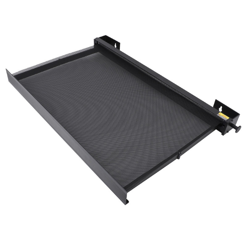 Aluminum Wall-Mounted Drying Rack, Black
