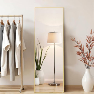 Rectangular Mirror Full Length (Gold)