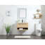 Roman 30'' Single Bathroom Vanity with Engineered Marble Top-1468829420