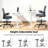 Laquon Ergonomic Mesh Drafting Chair with Adjustable Footrest Ring-1969279666